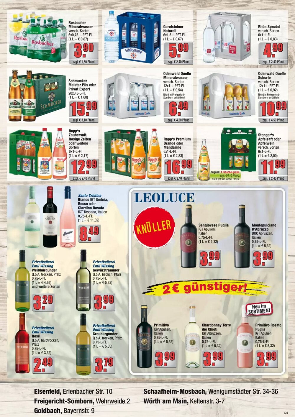 Profi Getränke Prospekt (ab 12.04.2026) zum Blättern - Seite 4