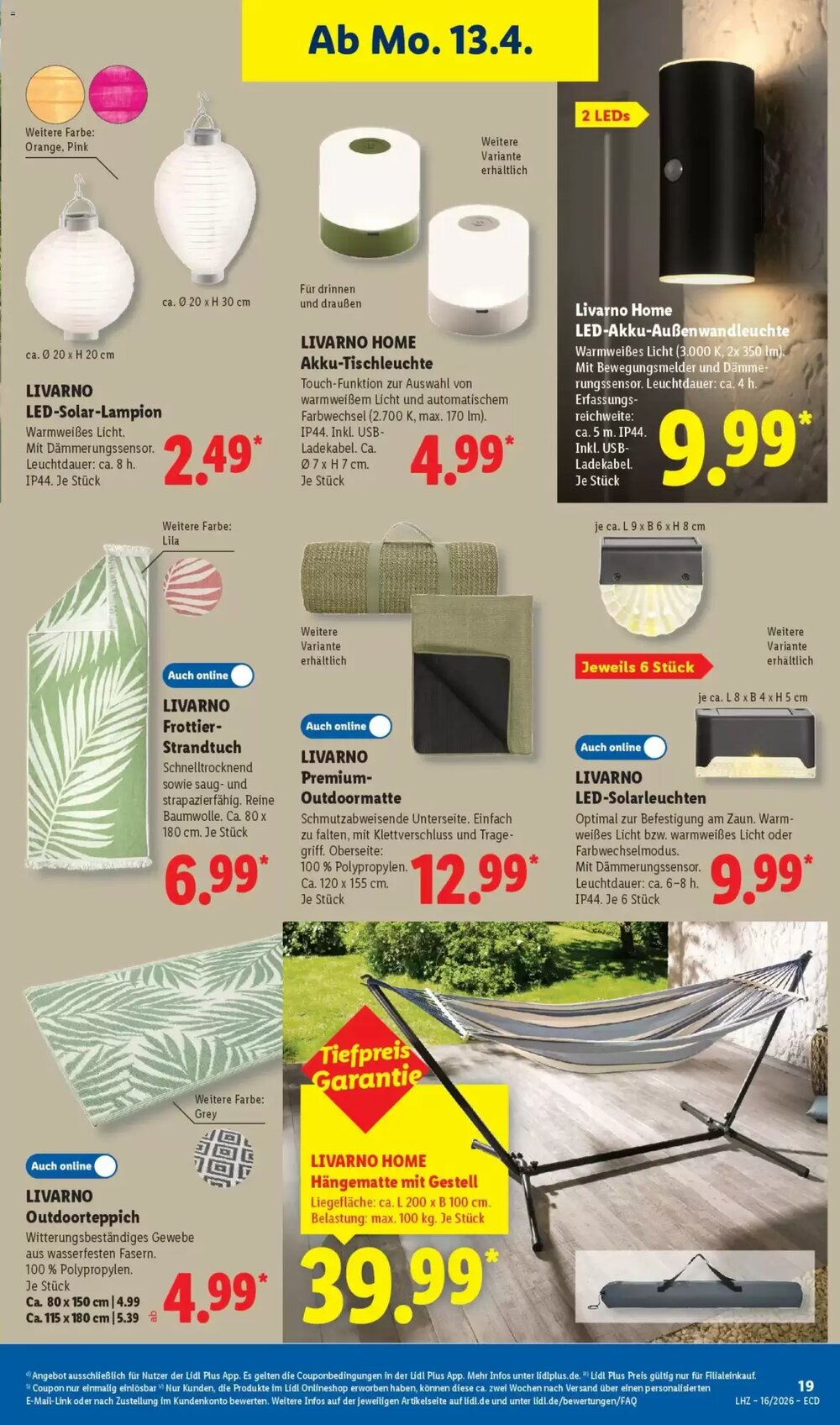 Lidl Prospekt (ab 13.04.2026) zum Blättern - Seite 13