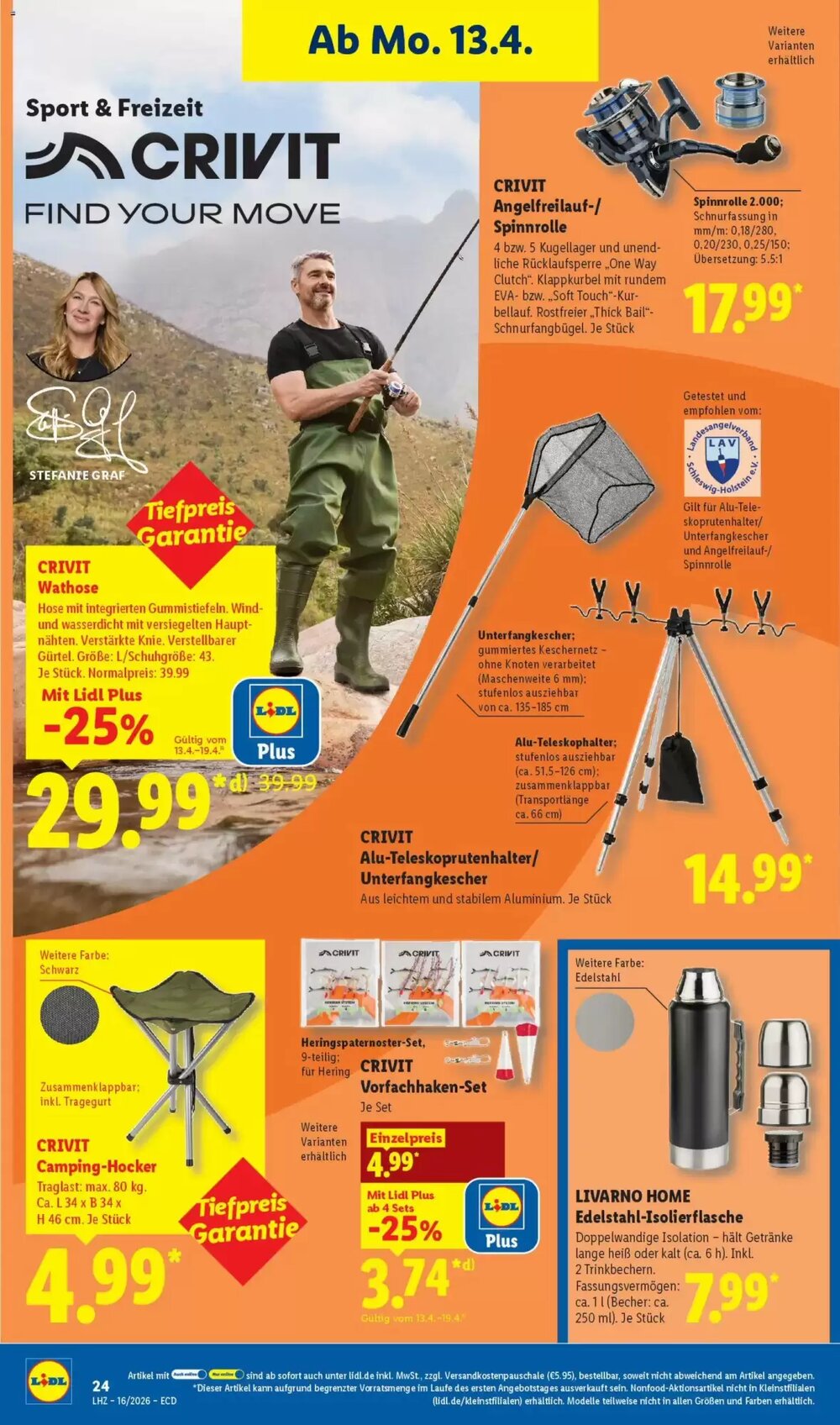 Lidl Prospekt (ab 13.04.2026) zum Blättern - Seite 18