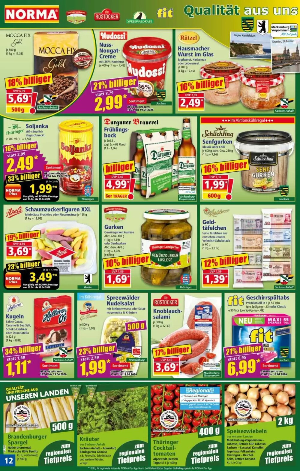 Norma Prospekt (ab 13.04.2026) zum Blättern - Seite 12