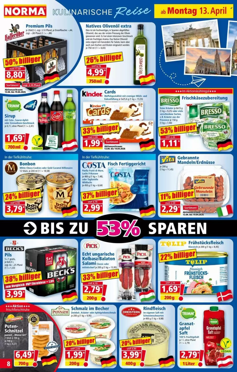 Norma Prospekt (ab 13.04.2026) zum Blättern - Seite 8