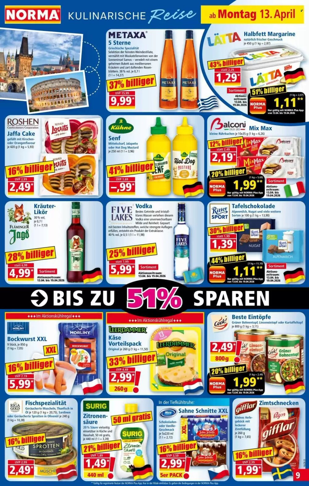 Norma Prospekt (ab 13.04.2026) zum Blättern - Seite 9