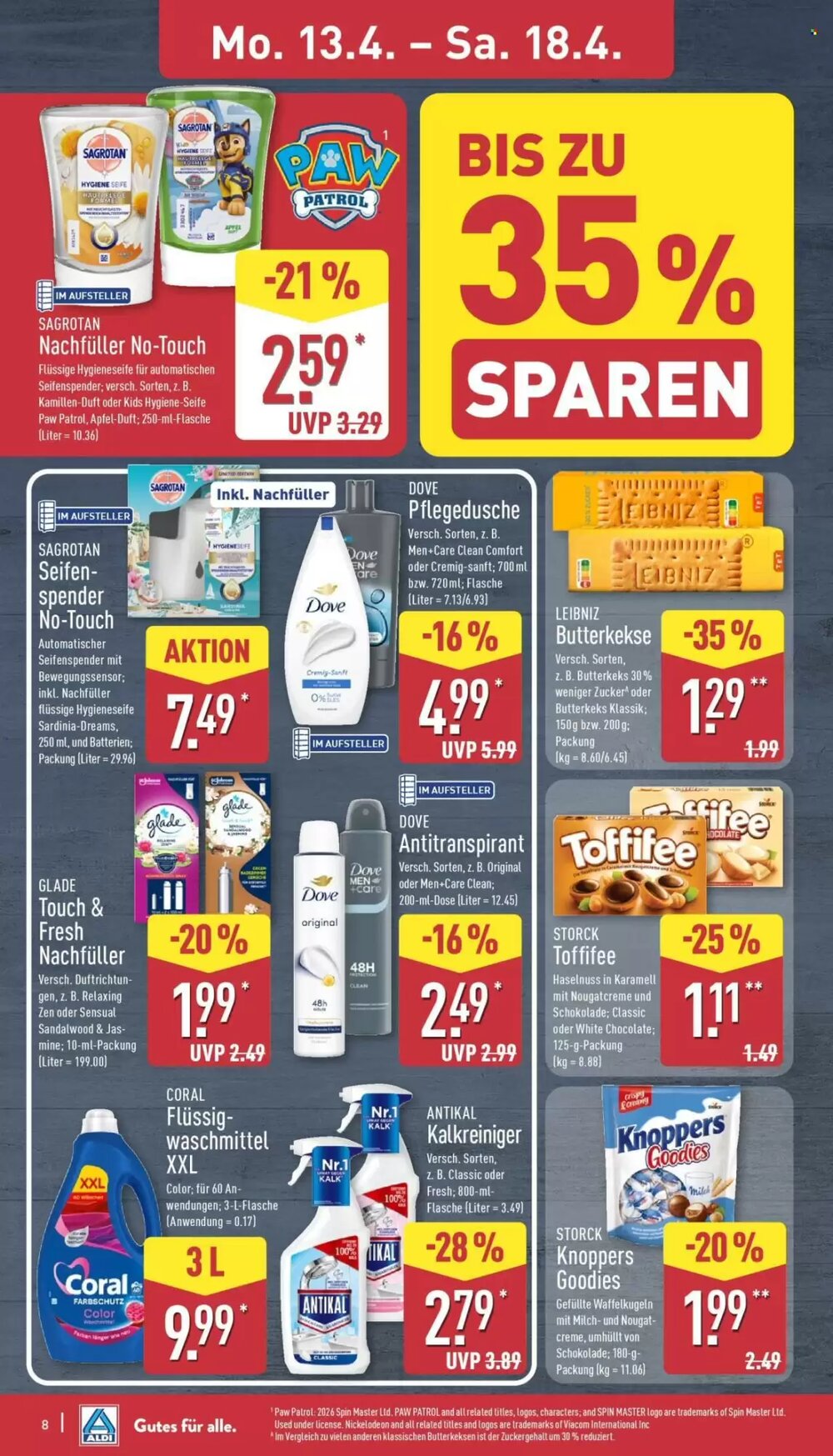 Aldi Nord Prospekt (ab 13.04.2026) zum Blättern - Seite 12