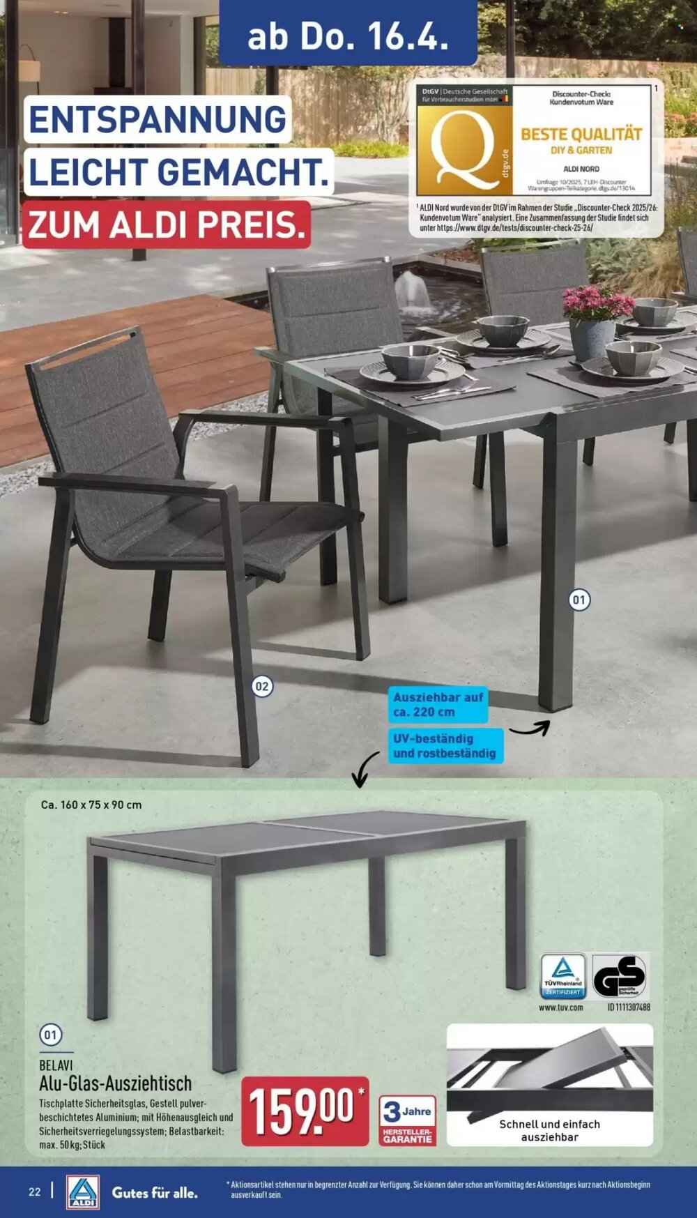 Aldi Nord Prospekt (ab 13.04.2026) zum Blättern - Seite 26