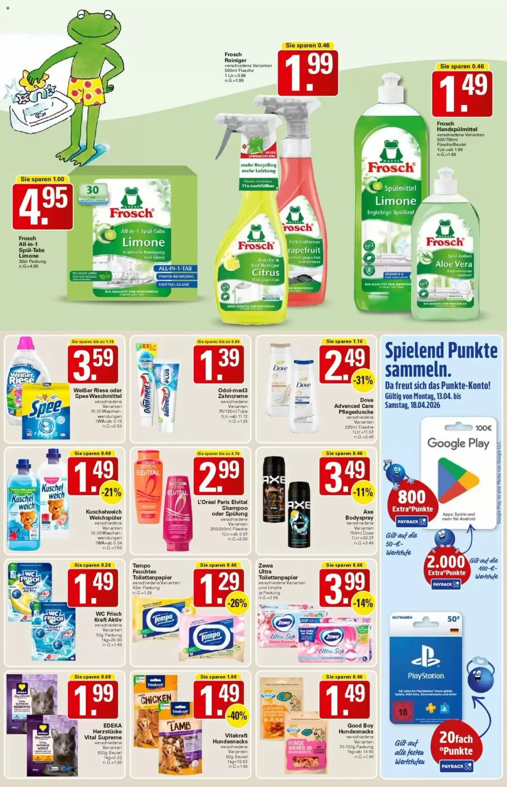 WEZ Prospekt (ab 13.04.2026) zum Blättern - Seite 15