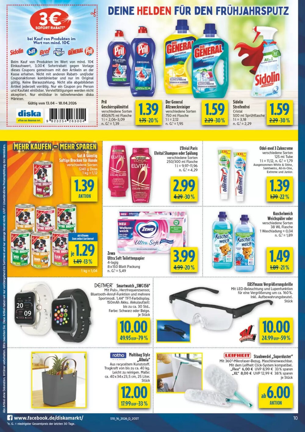 diska Prospekt (ab 13.04.2026) zum Blättern - Seite 10