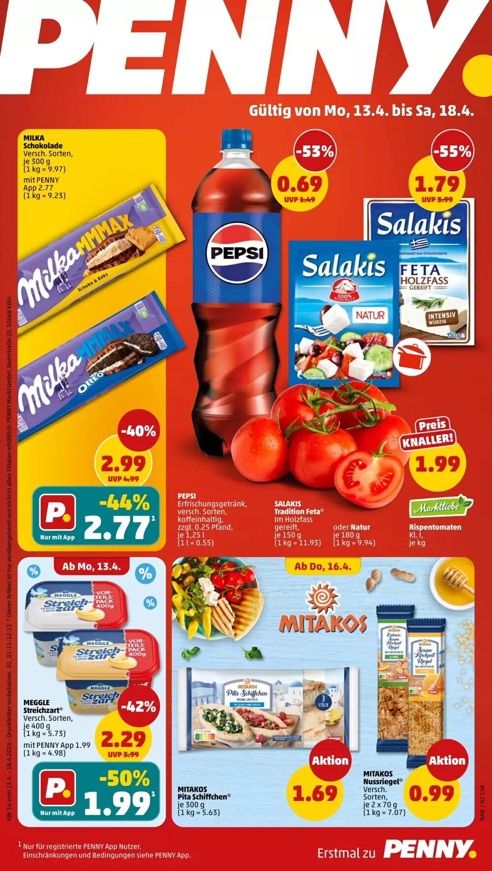 PENNY Prospekt (ab 13.04.2026) zum Blättern - Seite 1