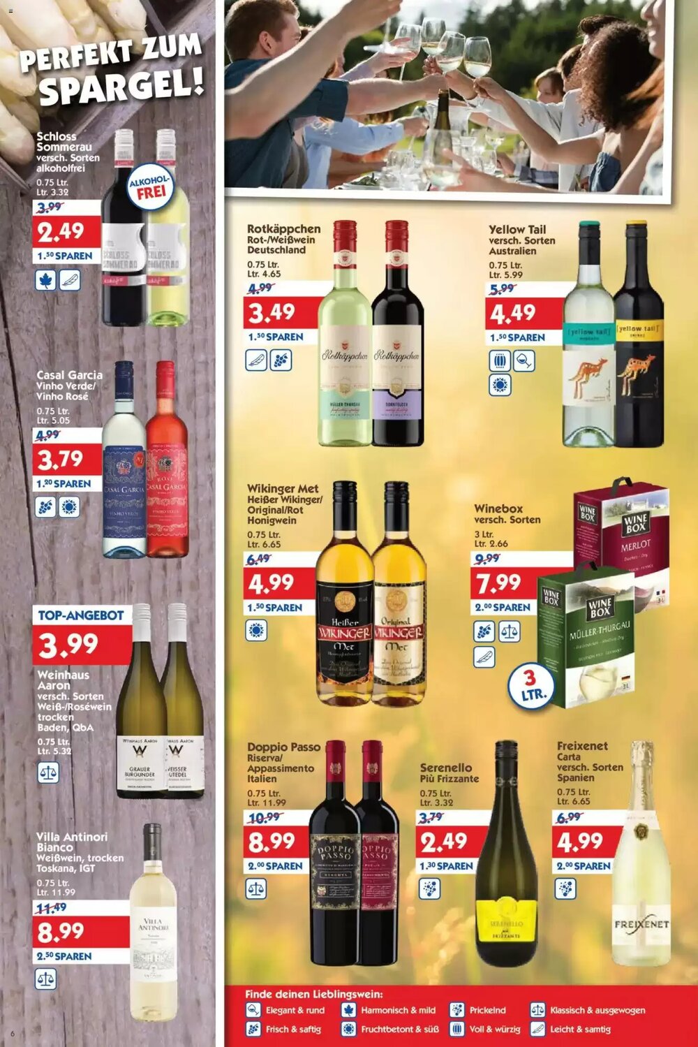 Hol'ab Getränkemarkt Prospekt (ab 13.04.2026) zum Blättern - Seite 6