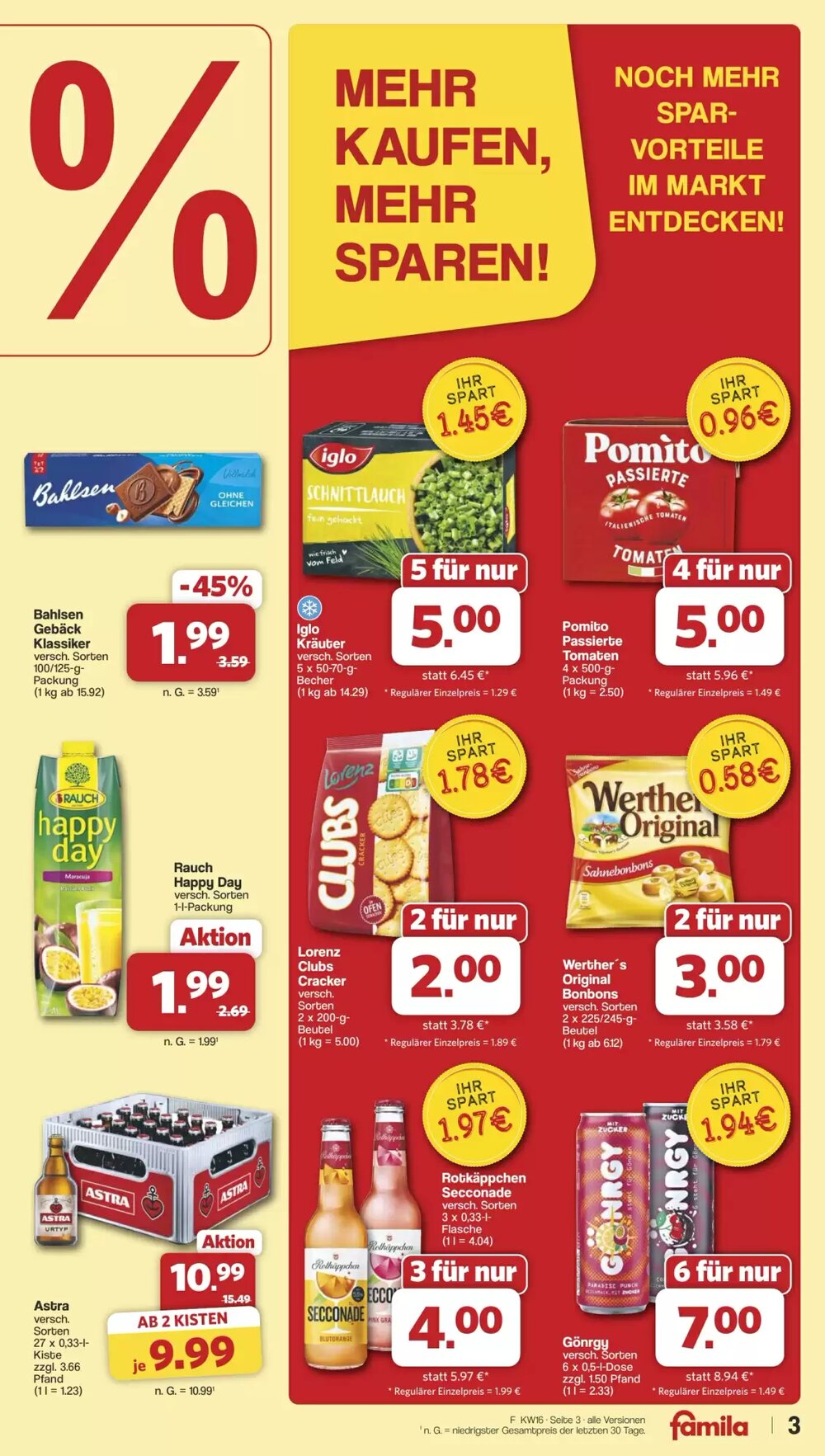 Famila Nord West Prospekt (ab 13.04.2026) zum Blättern - Seite 3