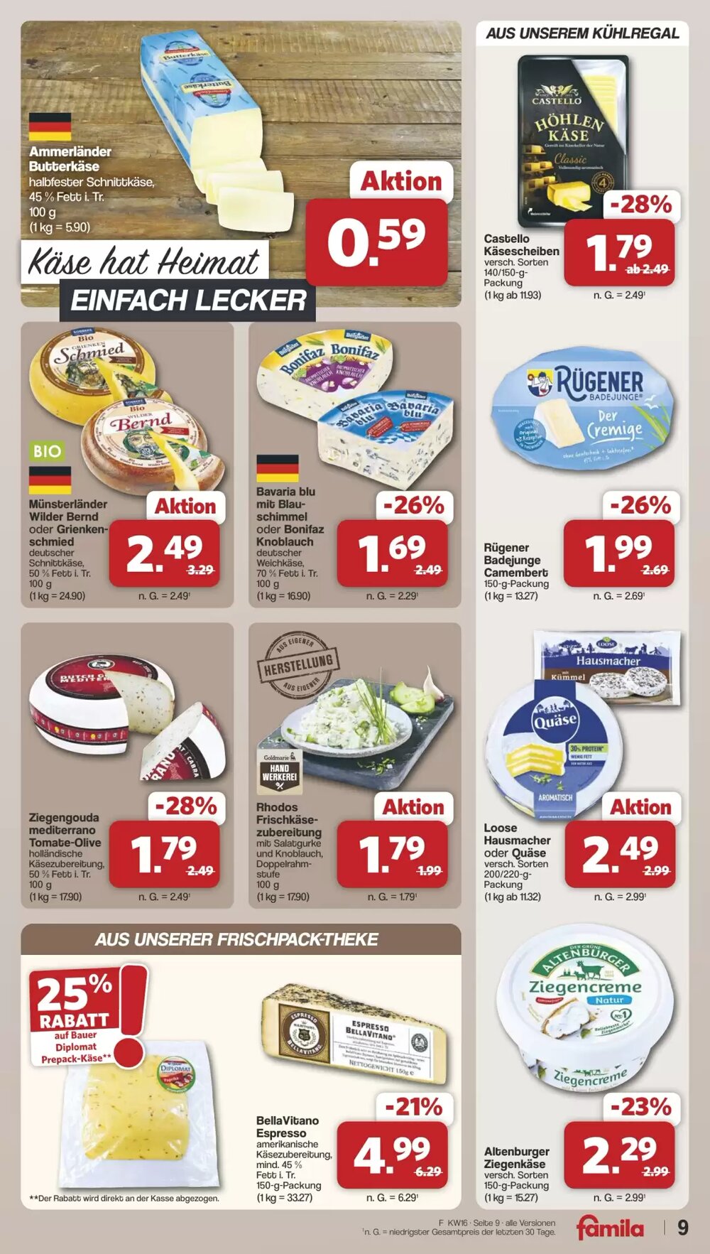 Famila Nord West Prospekt (ab 13.04.2026) zum Blättern - Seite 9