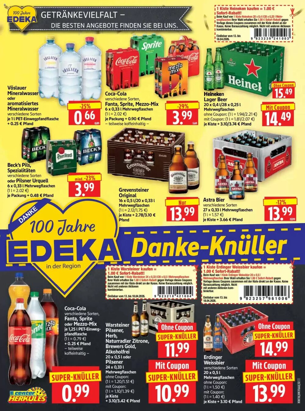 Edeka Herkules Prospekt (ab 13.04.2026) zum Blättern - Seite 12