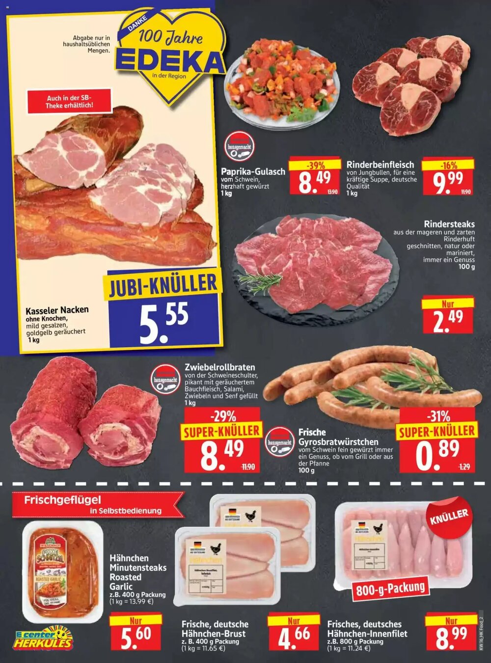 Edeka Herkules Prospekt (ab 13.04.2026) zum Blättern - Seite 2