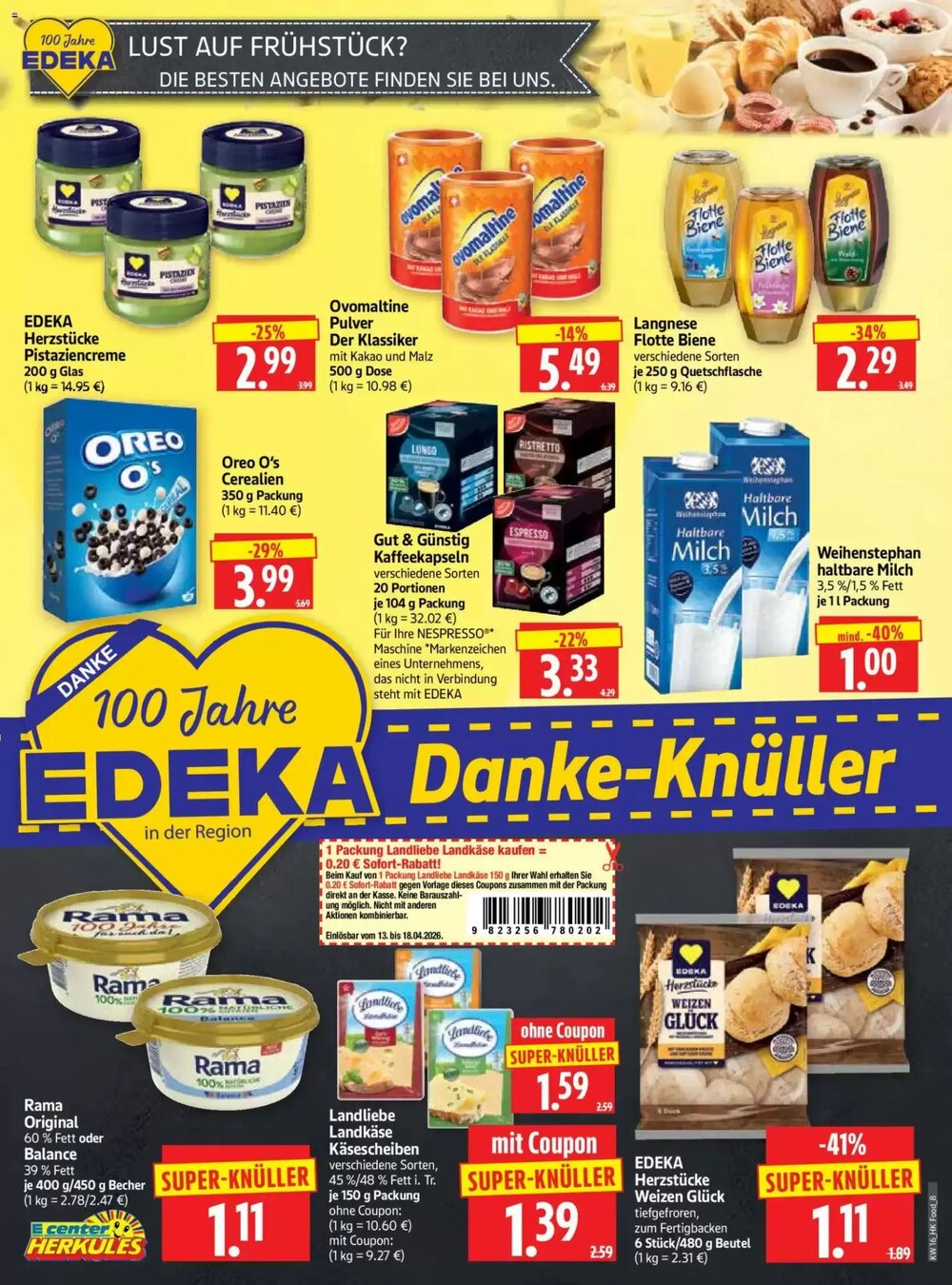 Edeka Herkules Prospekt (ab 13.04.2026) zum Blättern - Seite 8