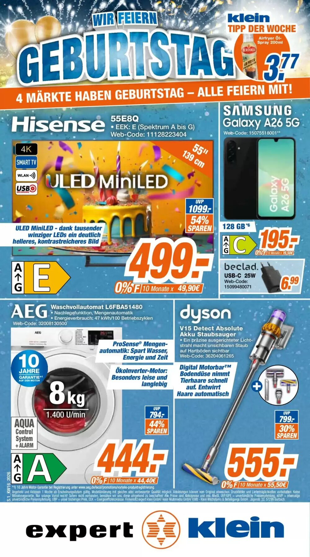 Expert Klein Prospekt (ab 13.04.2026) zum Blättern - Seite 1