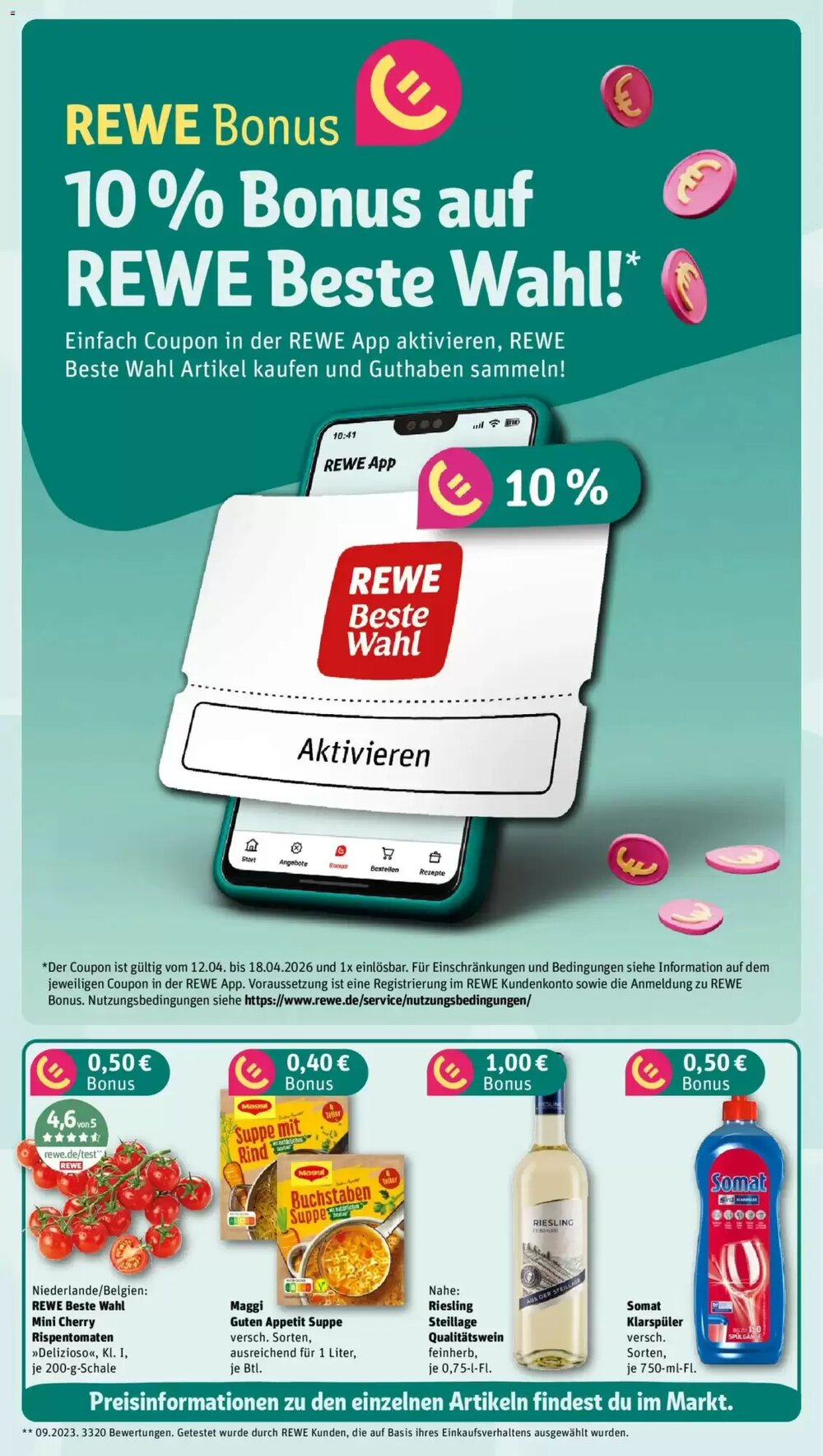 REWE Kaufpark Prospekt (ab 13.04.2026) zum Blättern - Seite 3