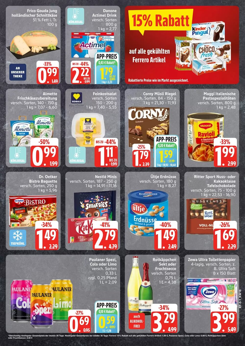 Edeka Frischemarkt Prospekt (ab 13.04.2026) zum Blättern - Seite 3