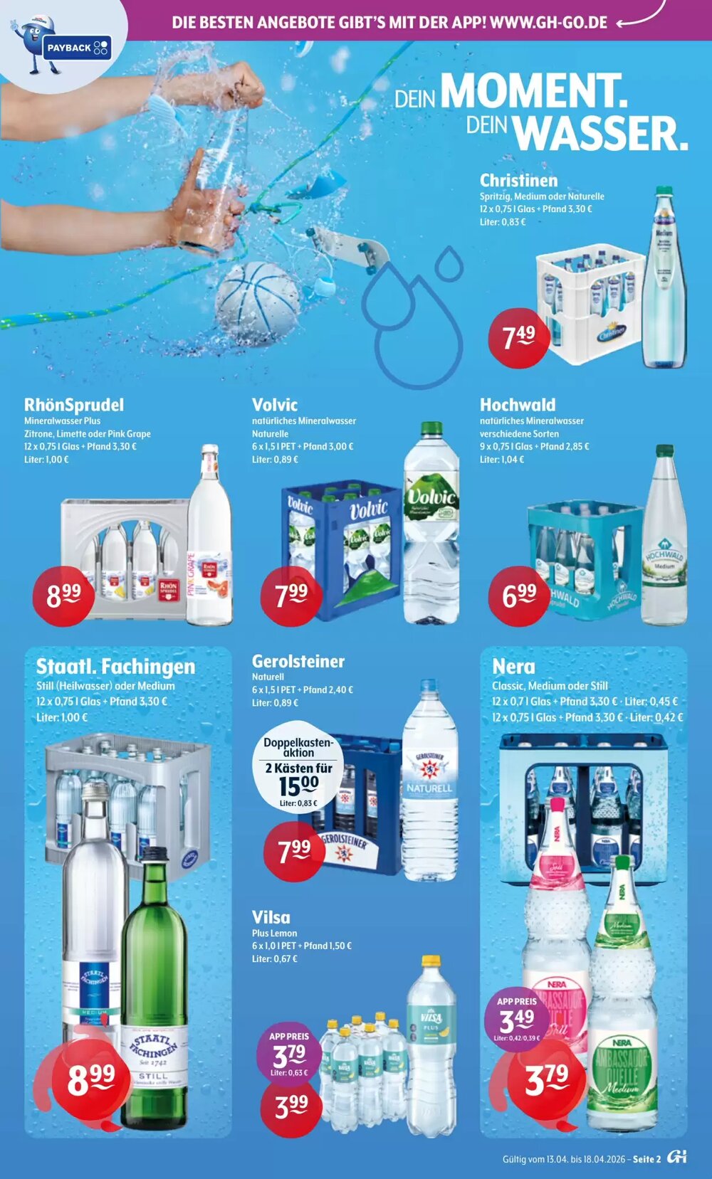 Trink und Spare Prospekt (ab 13.04.2026) zum Blättern - Seite 2