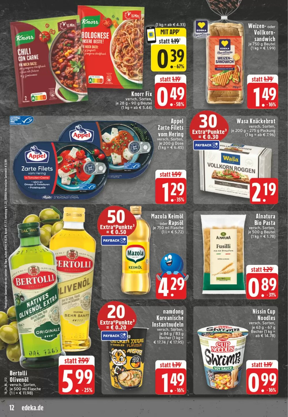 EDEKA Vogl Prospekt (ab 13.04.2026) zum Blättern - Seite 12