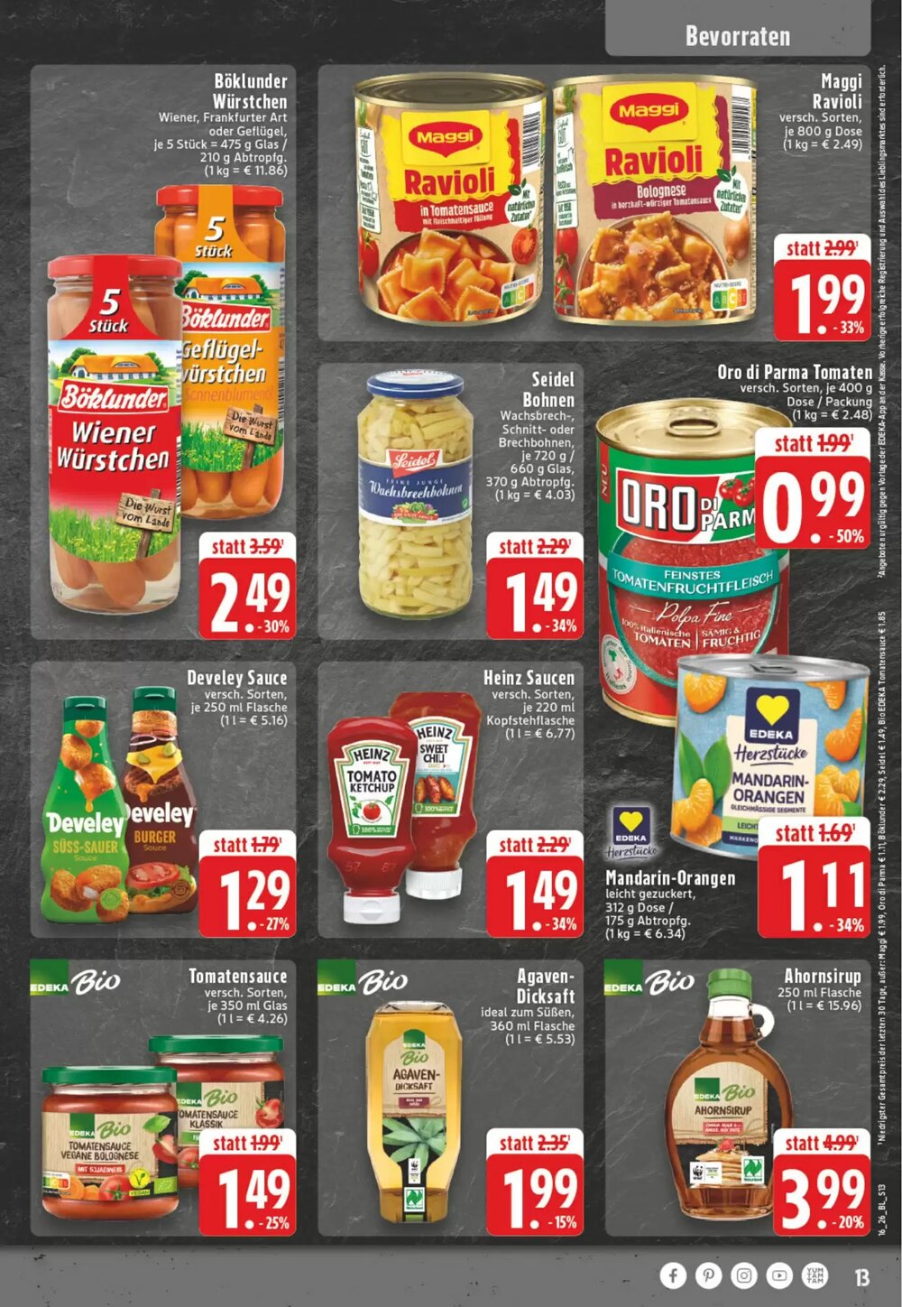 EDEKA Vogl Prospekt (ab 13.04.2026) zum Blättern - Seite 13