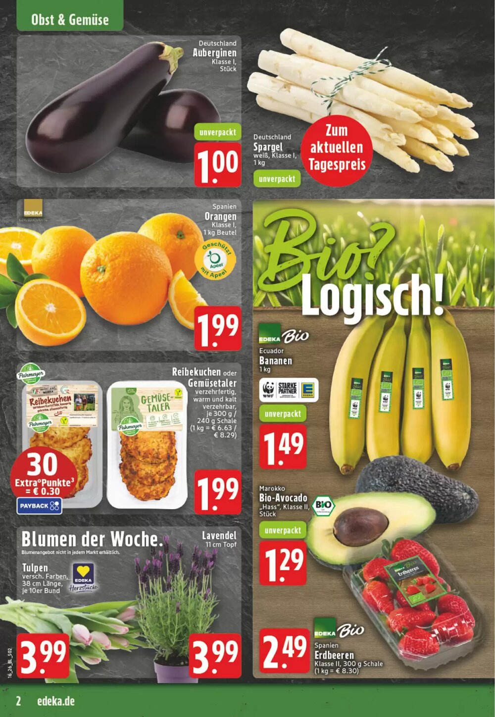 EDEKA Vogl Prospekt (ab 13.04.2026) zum Blättern - Seite 2