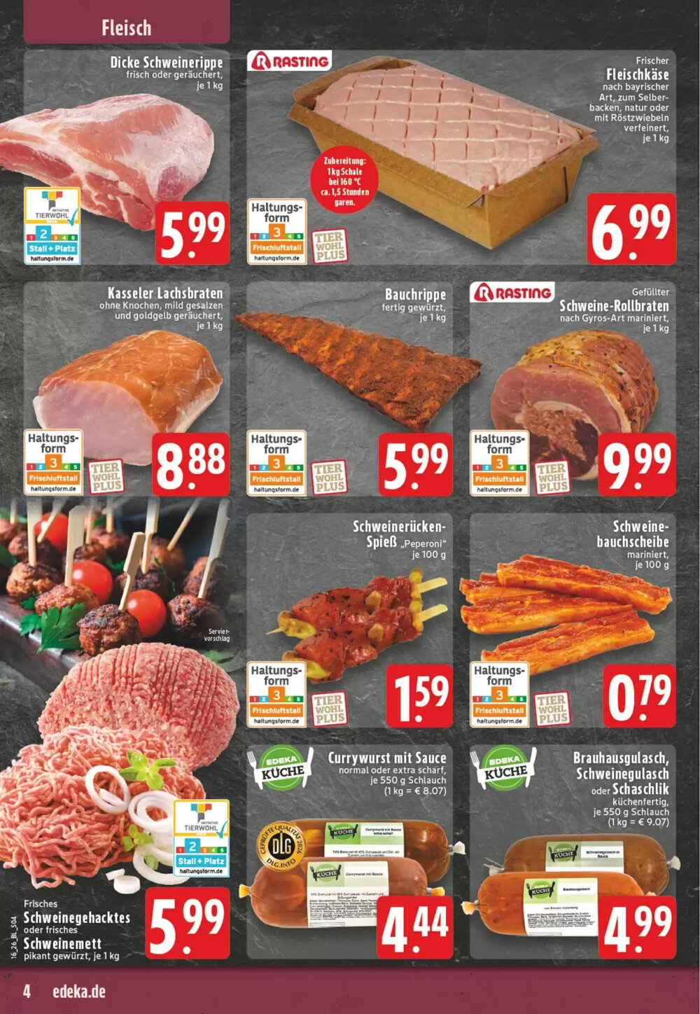 EDEKA Vogl Prospekt (ab 13.04.2026) zum Blättern - Seite 4