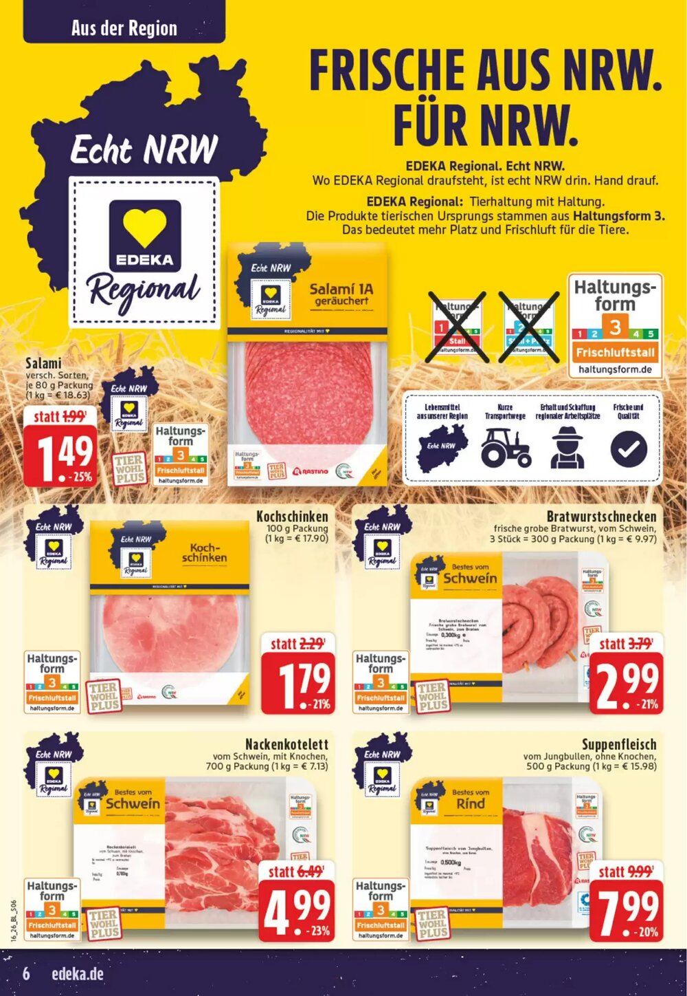 EDEKA Vogl Prospekt (ab 13.04.2026) zum Blättern - Seite 6