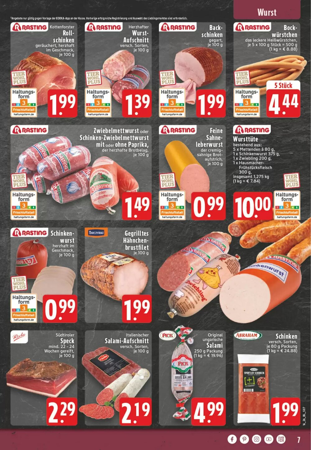EDEKA Vogl Prospekt (ab 13.04.2026) zum Blättern - Seite 7