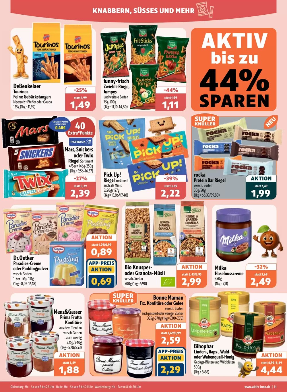 Aktiv Irma Prospekt (ab 13.04.2026) zum Blättern - Seite 11