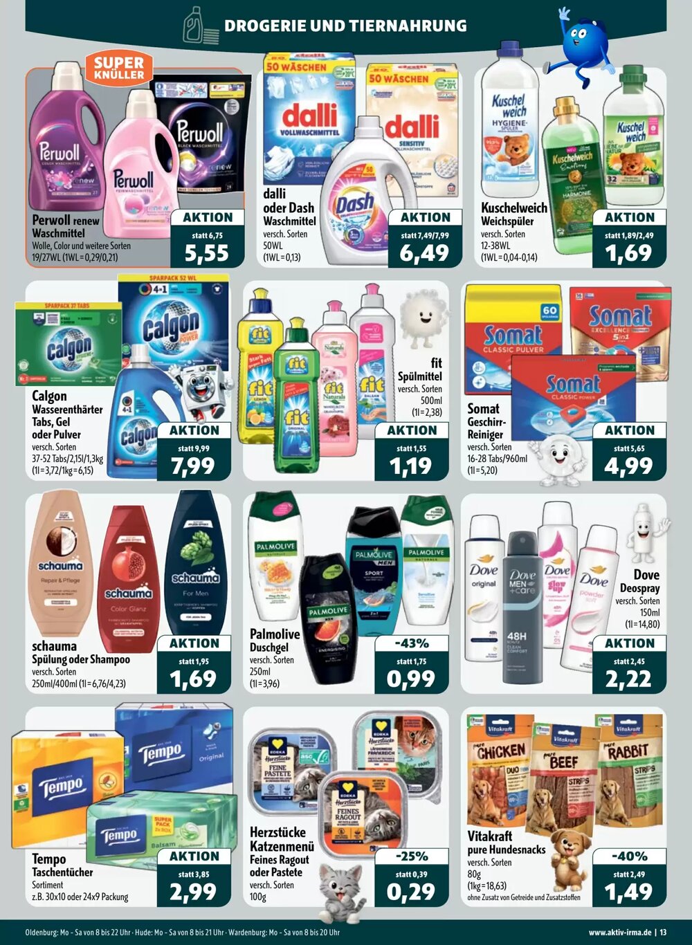 Aktiv Irma Prospekt (ab 13.04.2026) zum Blättern - Seite 13