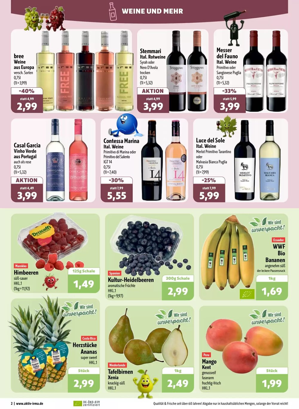 Aktiv Irma Prospekt (ab 13.04.2026) zum Blättern - Seite 2
