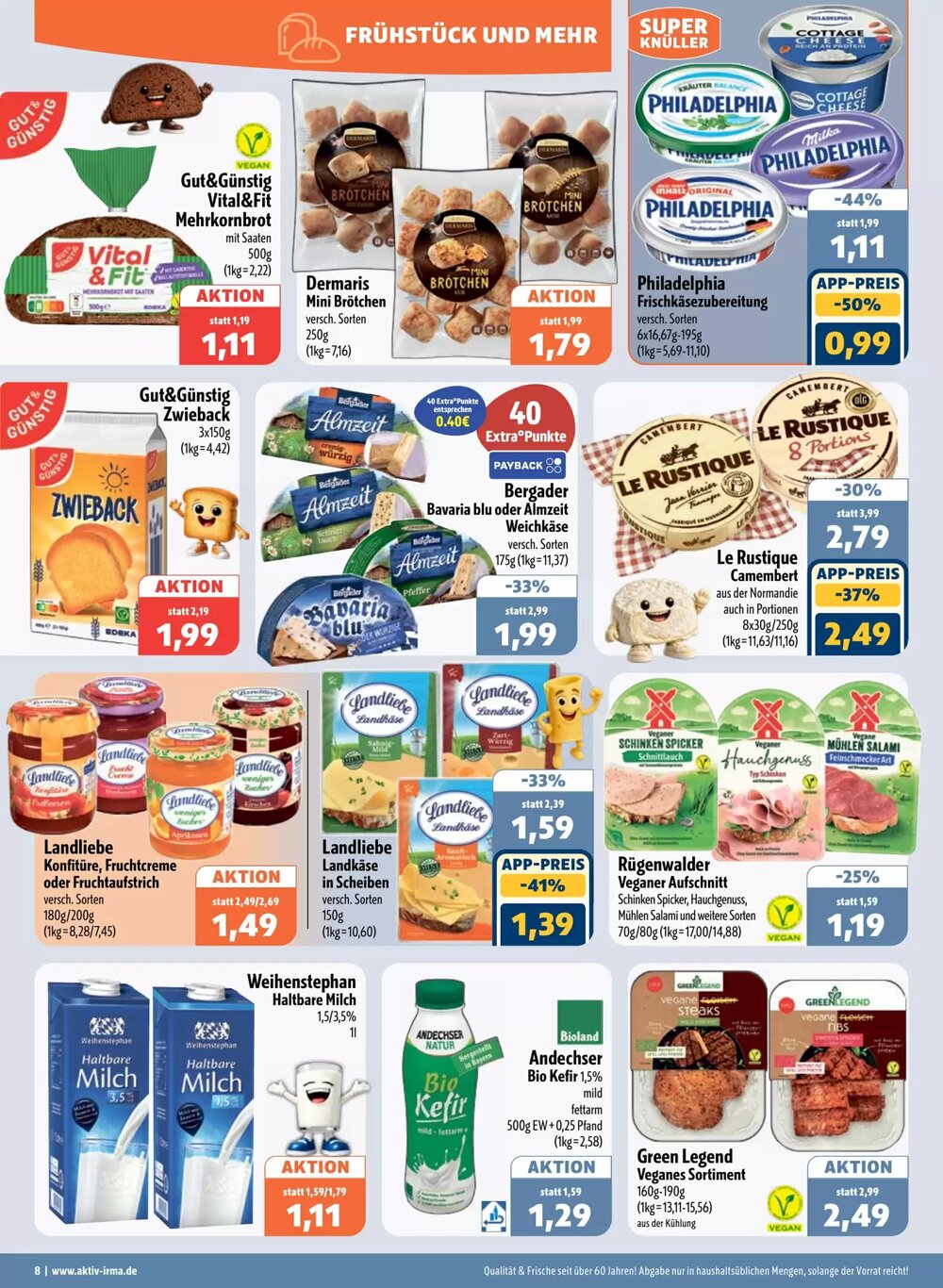 Aktiv Irma Prospekt (ab 13.04.2026) zum Blättern - Seite 8