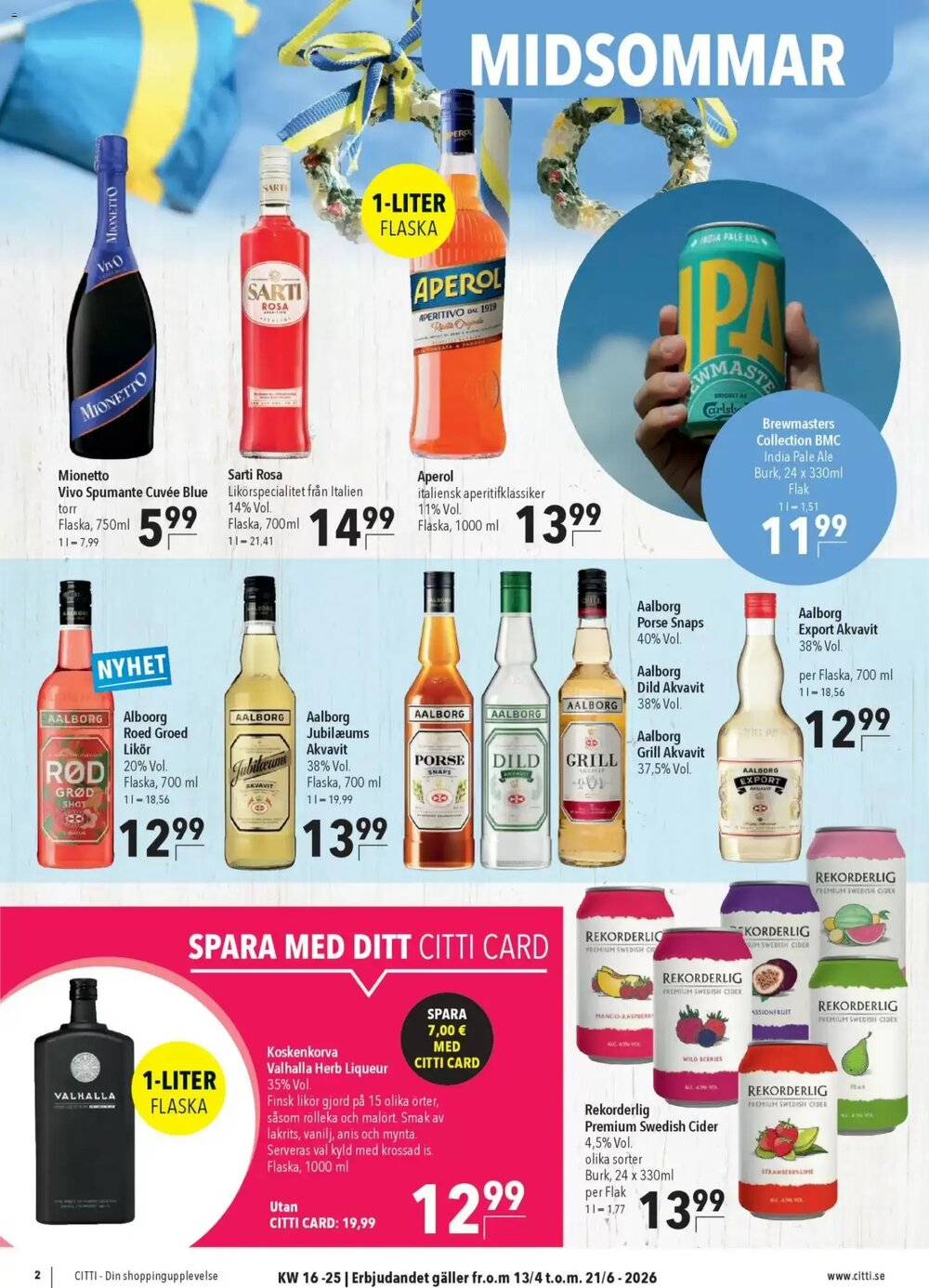 CITTI Markt Prospekt (ab 13.04.2026) zum Blättern - Seite 2