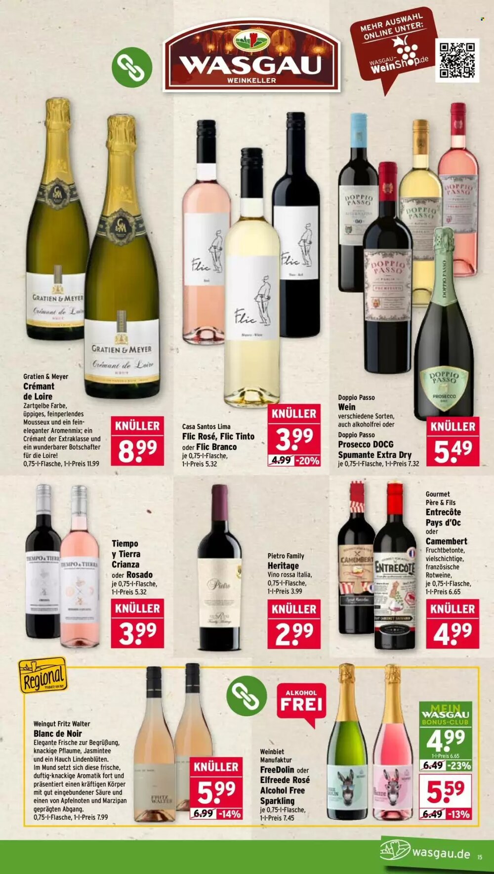 Wasgau Prospekt (ab 13.04.2026) zum Blättern - Seite 15
