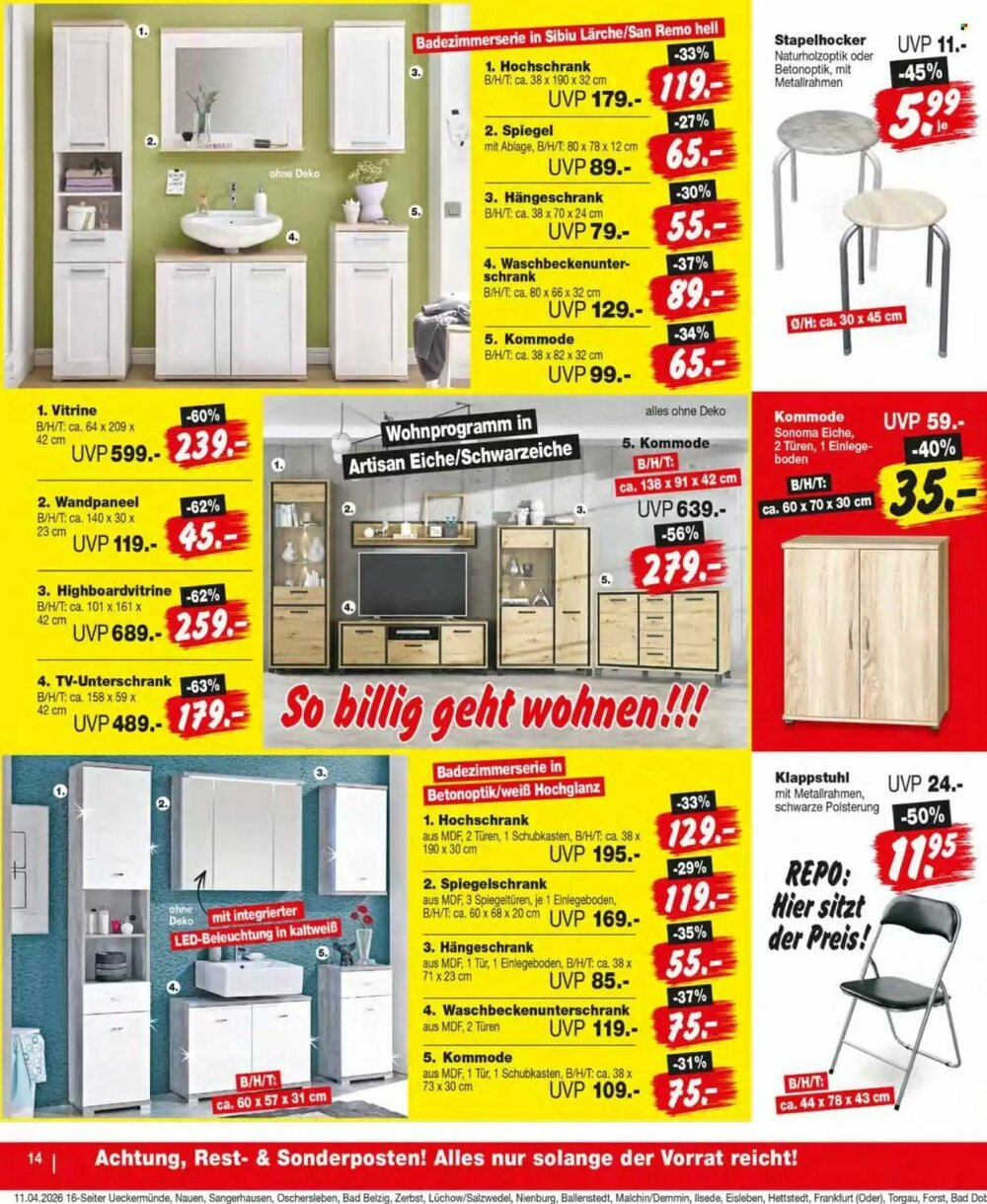 Repo Markt Prospekt (ab 13.04.2026) zum Blättern - Seite 14