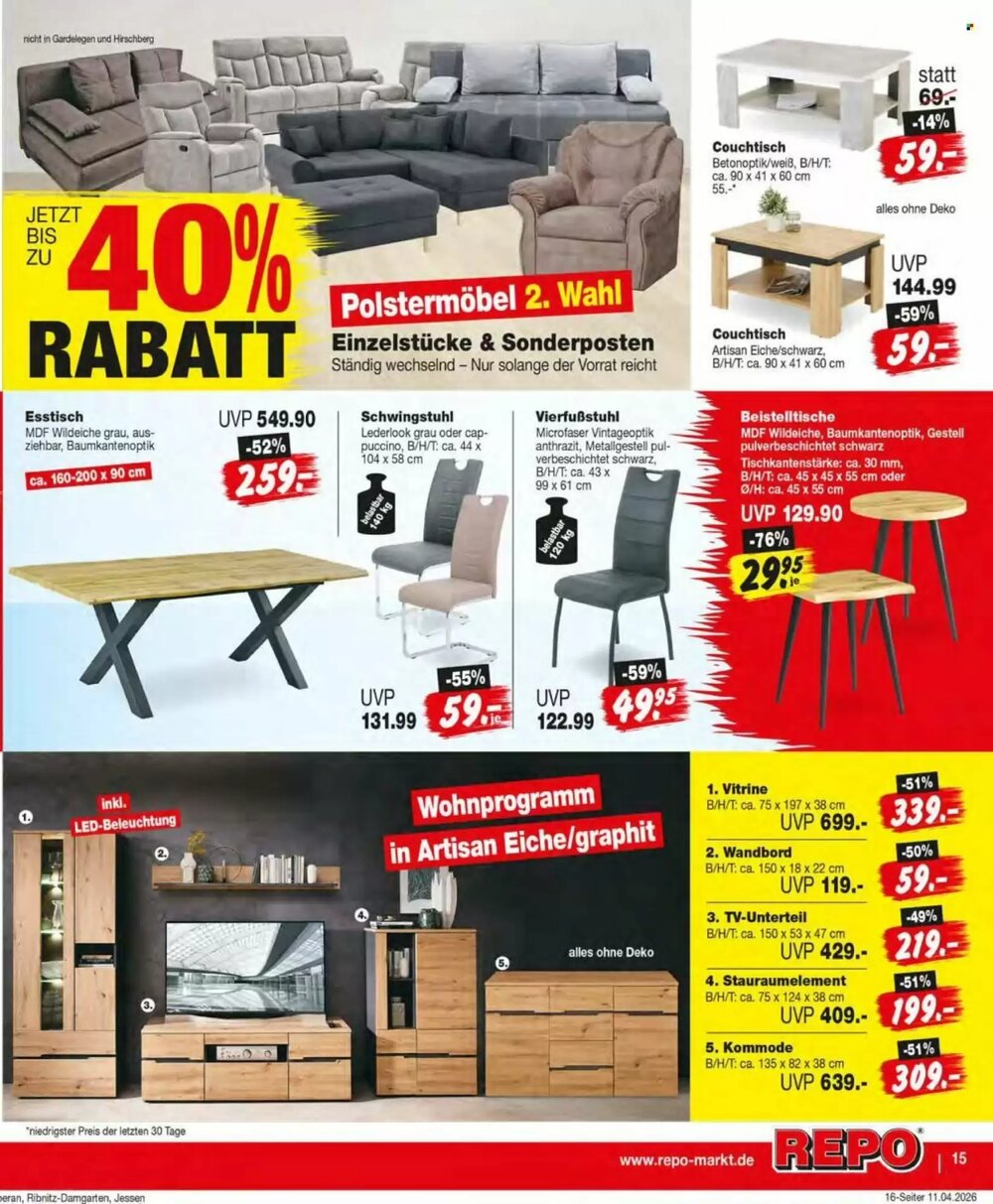 Repo Markt Prospekt (ab 13.04.2026) zum Blättern - Seite 15