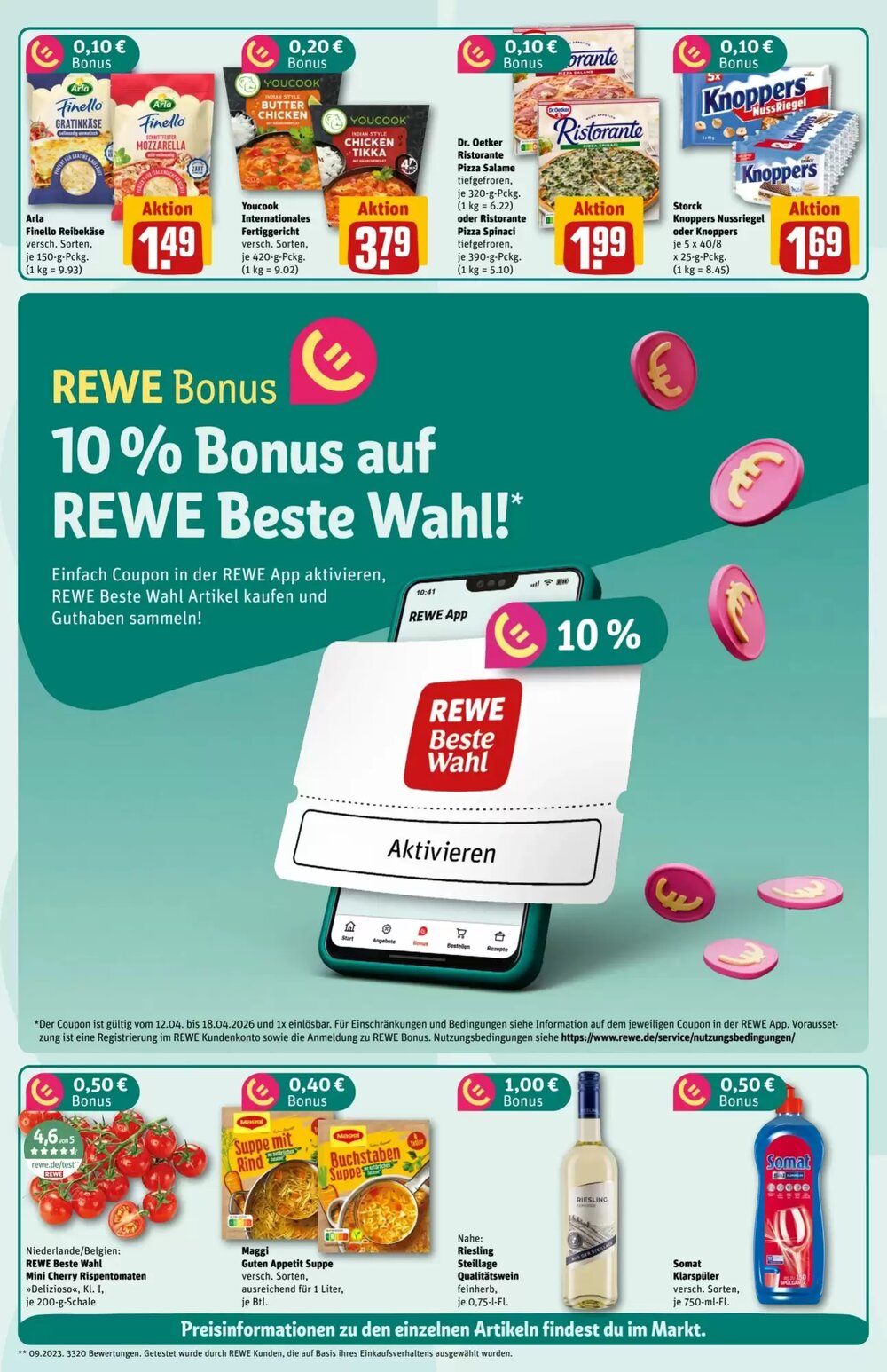 REWE Center Prospekt (ab 13.04.2026) zum Blättern - Seite 2