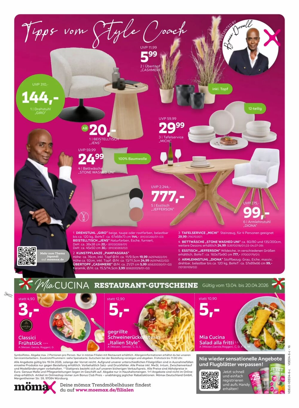 Mömax Prospekt (ab 13.04.2026) zum Blättern - Seite 16