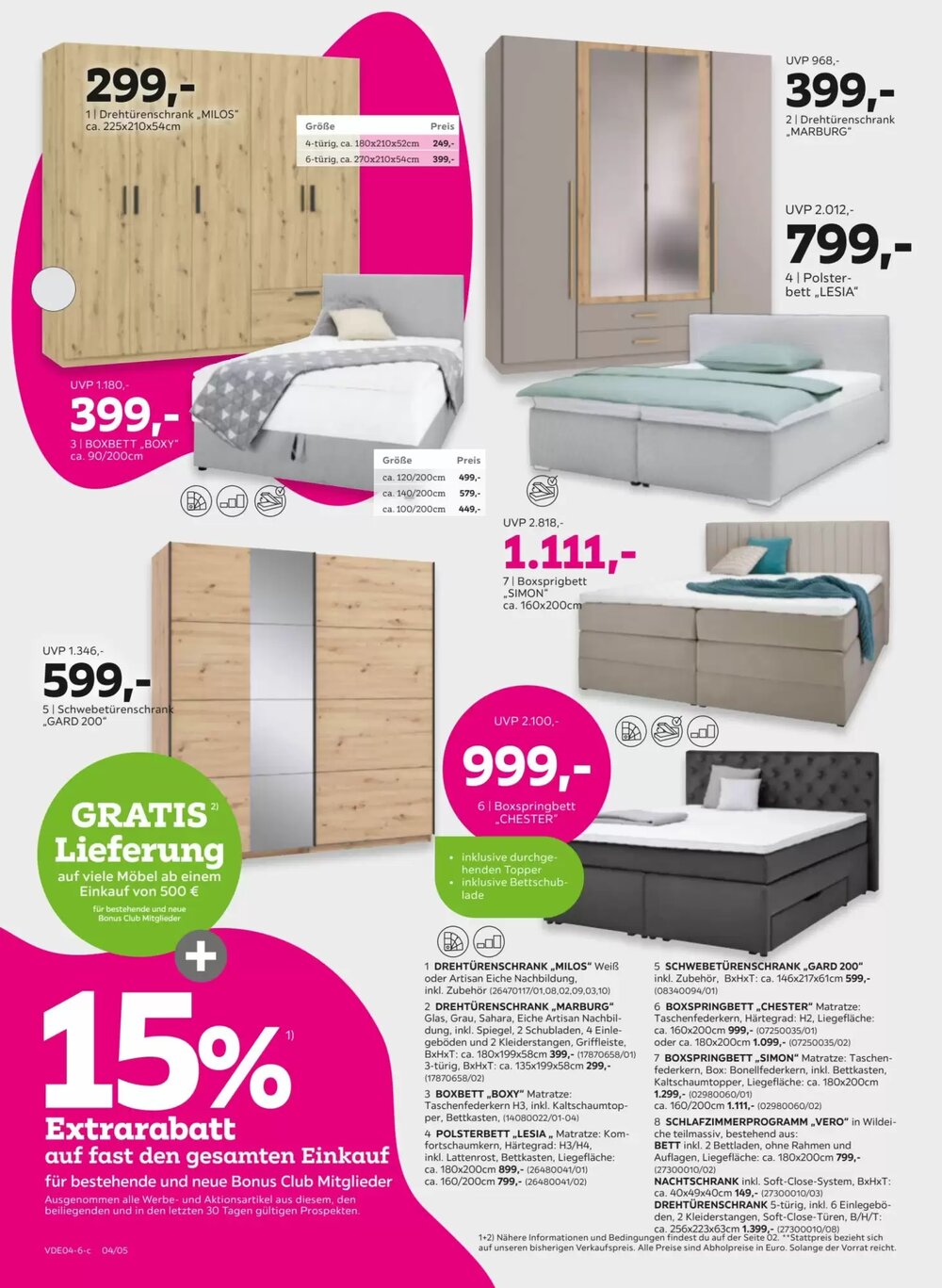 Mömax Prospekt (ab 13.04.2026) zum Blättern - Seite 4