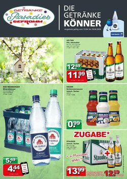 Getränkeparadies Gefromm Prospekt (ab 13.04.2026) zum Blättern