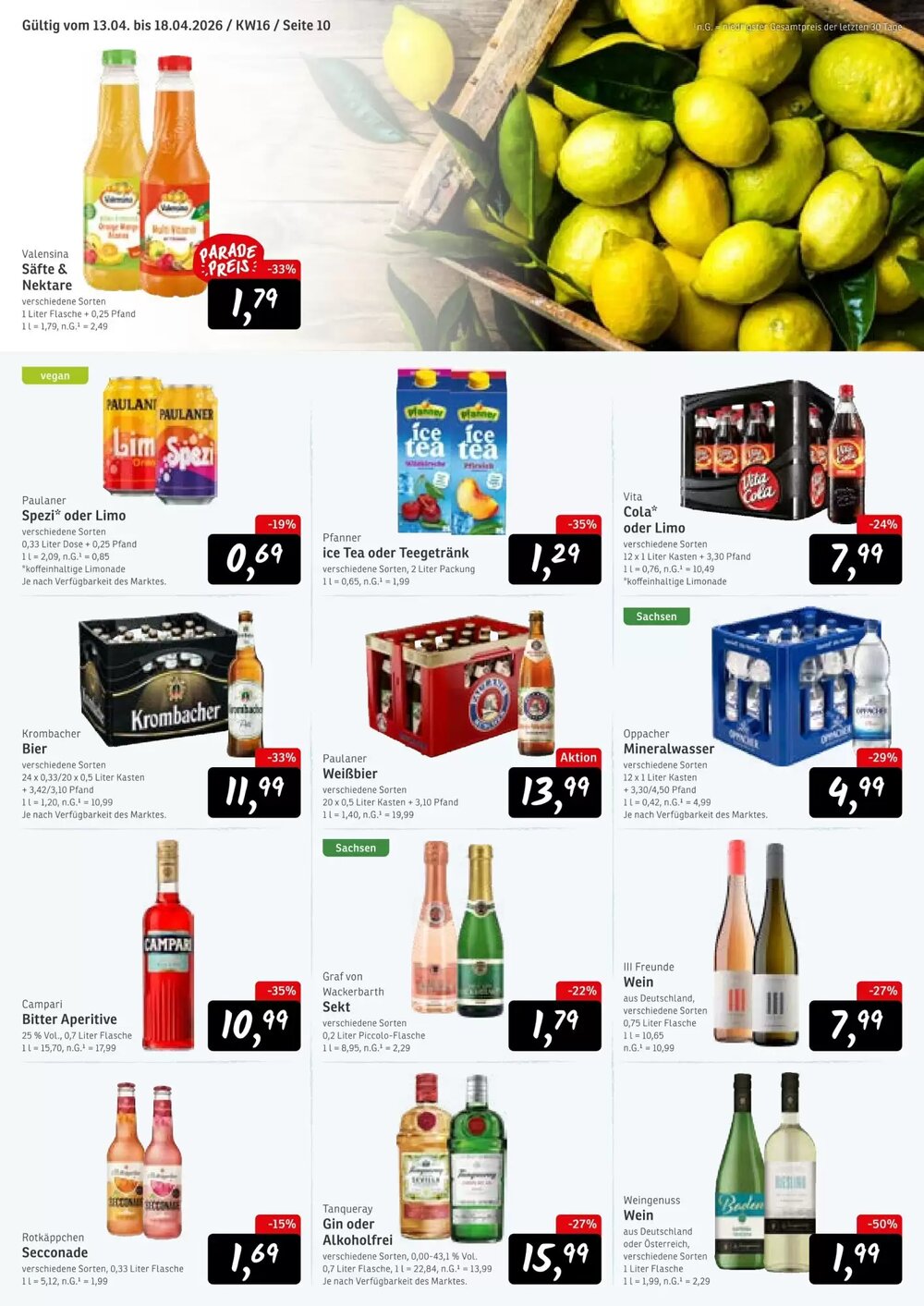 KONSUM Prospekt (ab 13.04.2026) zum Blättern - Seite 10