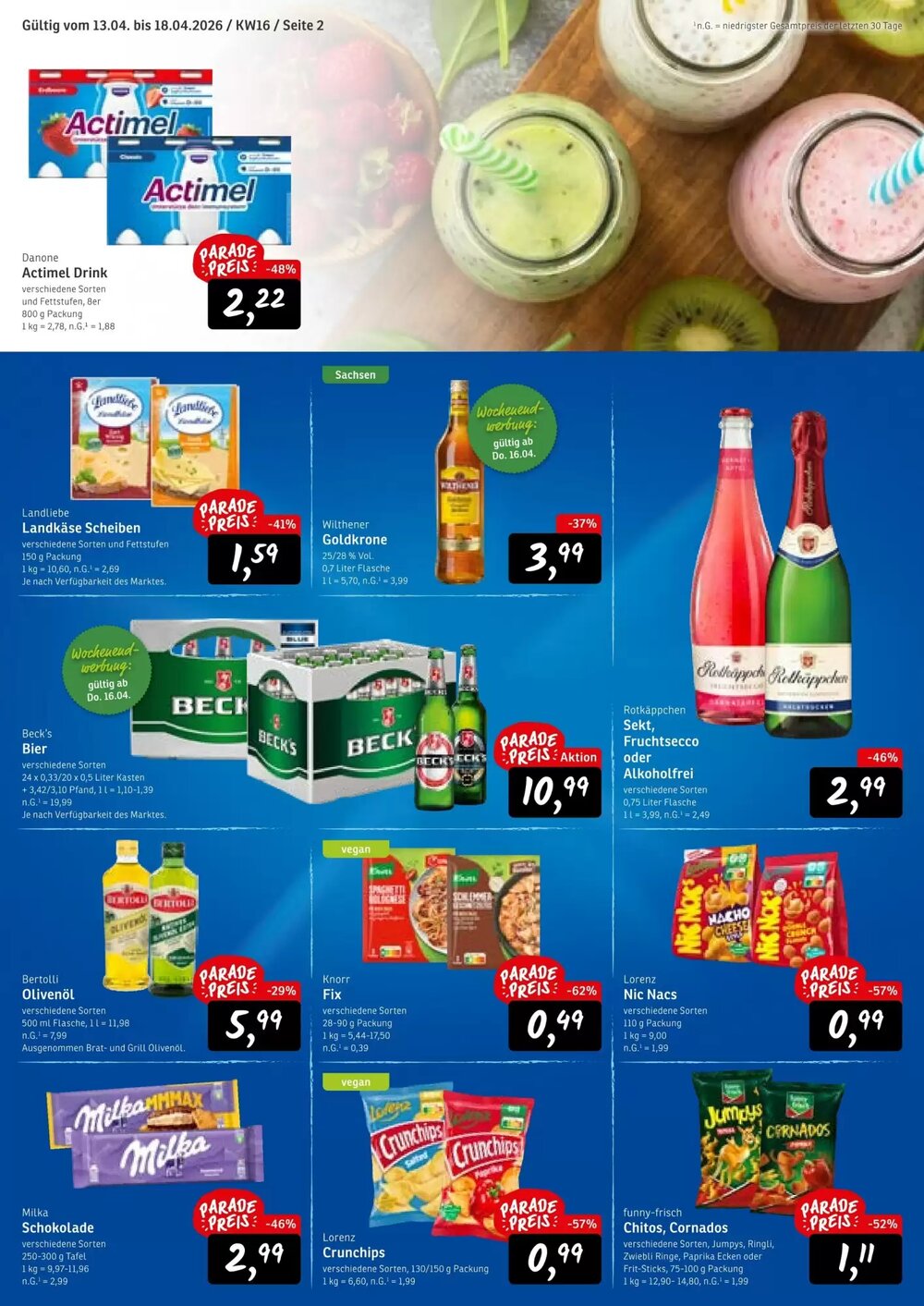 KONSUM Prospekt (ab 13.04.2026) zum Blättern - Seite 2