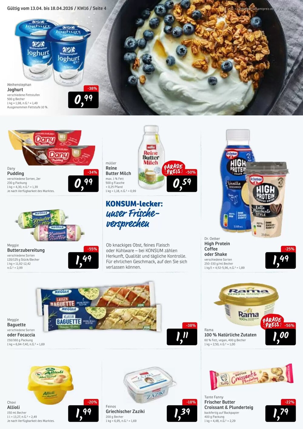 KONSUM Prospekt (ab 13.04.2026) zum Blättern - Seite 4