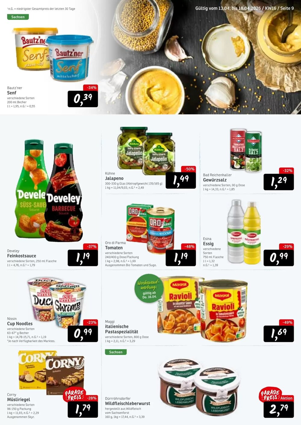 KONSUM Prospekt (ab 13.04.2026) zum Blättern - Seite 9