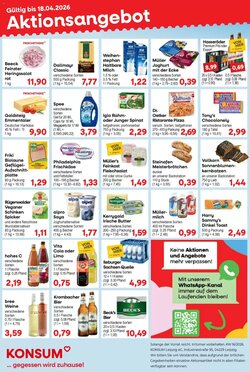 Konsum Leipzig Prospekt (ab 13.04.2026) zum Blättern