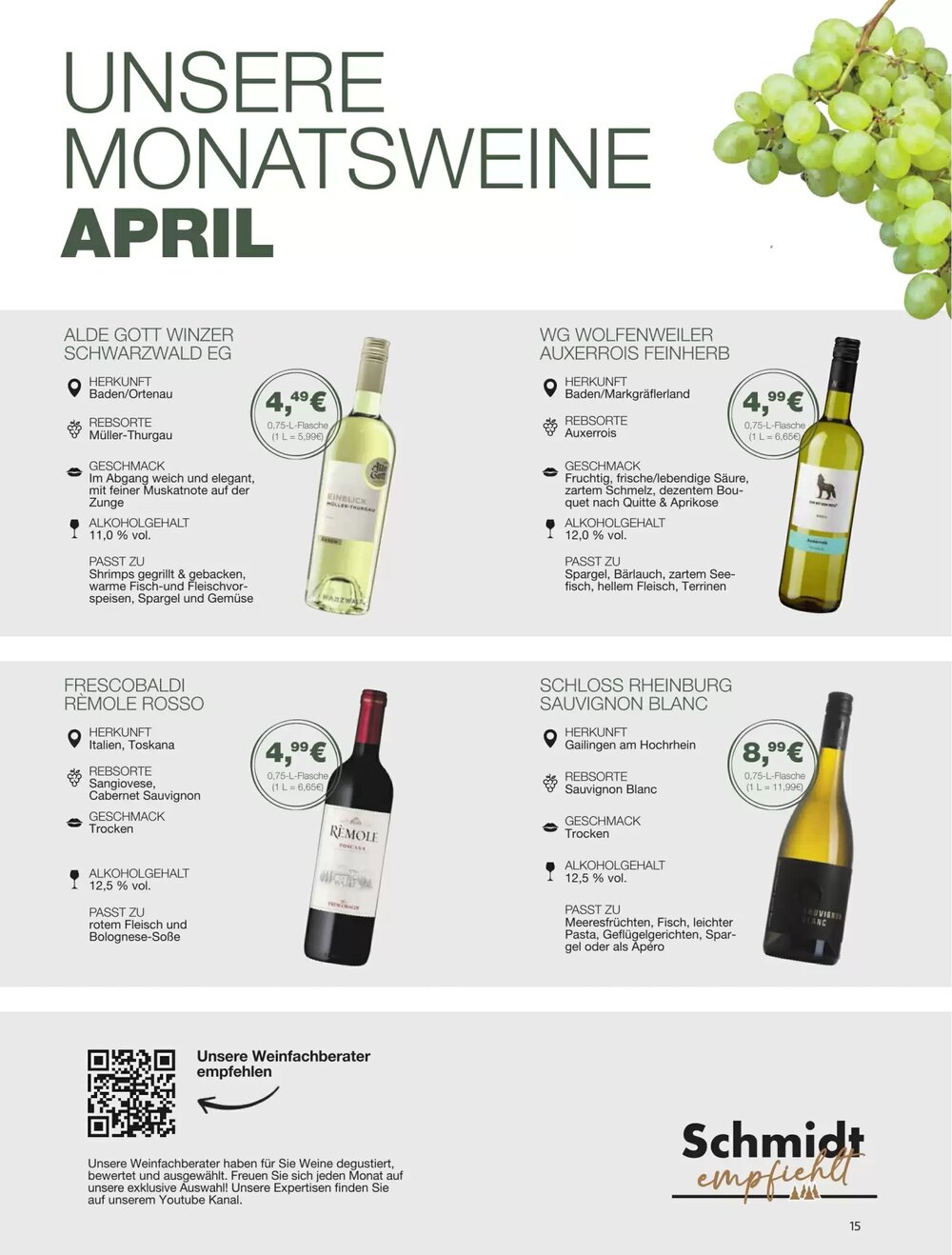 Schmidt's Märkte Prospekt (ab 13.04.2026) zum Blättern - Seite 15