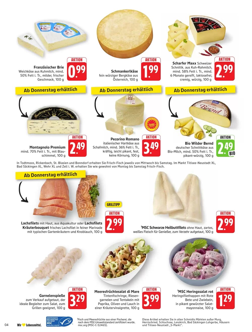 Schmidt's Märkte Prospekt (ab 13.04.2026) zum Blättern - Seite 4