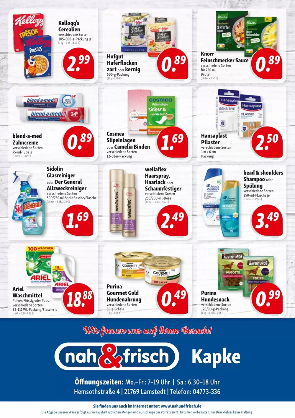 Nah & Frisch Prospekt (ab 13.04.2026) zum Blättern - Seite 12