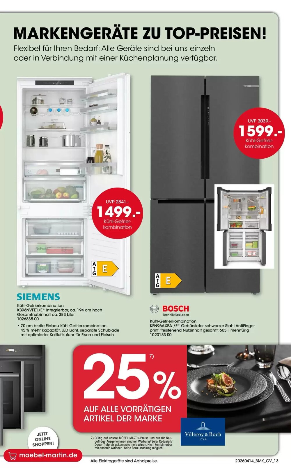 Möbel Martin Prospekt (ab 13.04.2026) zum Blättern - Seite 13
