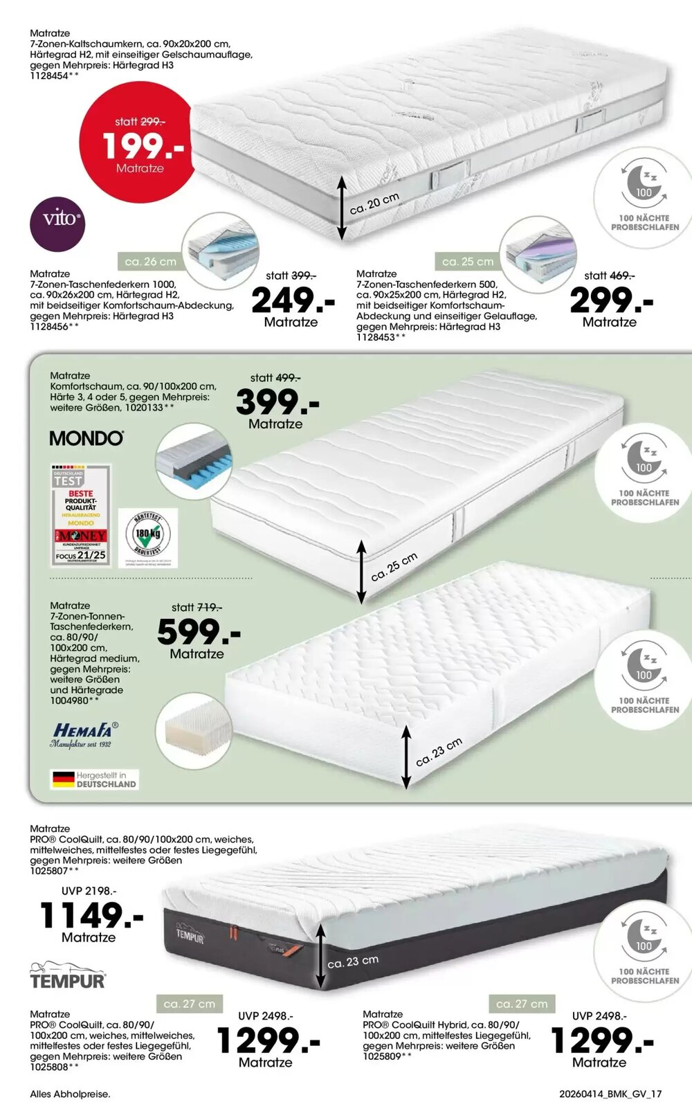 Möbel Martin Prospekt (ab 13.04.2026) zum Blättern - Seite 17