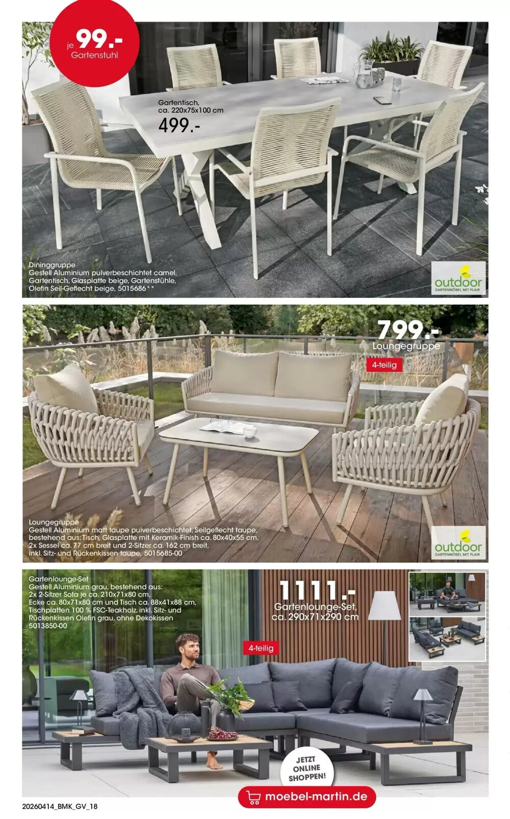 Möbel Martin Prospekt (ab 13.04.2026) zum Blättern - Seite 18